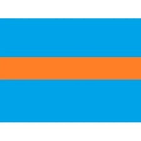 Draad 2.0 mm2 blauw/oranje