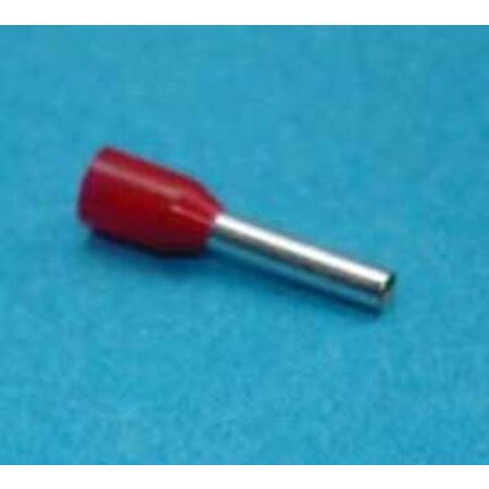 TE-1.00  1.00mm2 rood 100 stuks