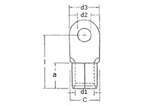 1.25-3 ring kabelschoen