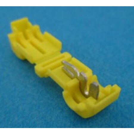 K953 stekker snijverbinder geel