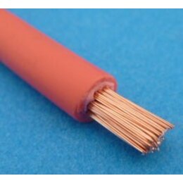 accukabel 16 mm2 rood