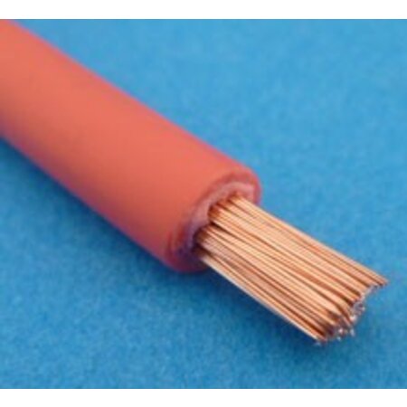 accukabel 16 mm2 rood