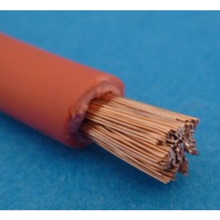 accukabel 25 mm2 rood