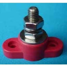 77031N02 1 point terminal bus 8mm Rood