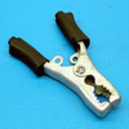 BBC40B  Laadklem zwart 75mm