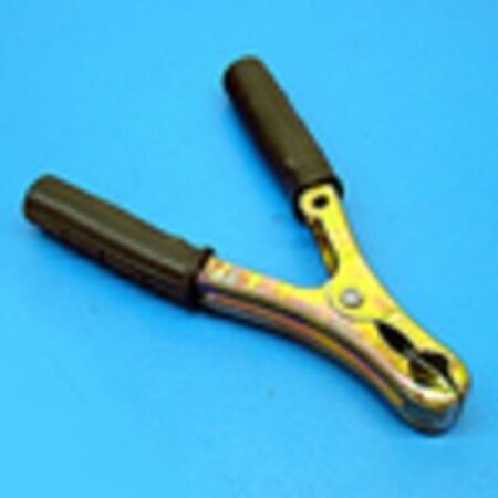BBC100B  Laadklem zwart 140mm