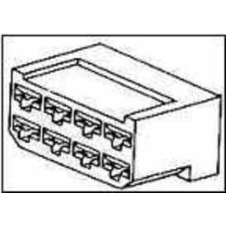 MWP8B zwart 10st