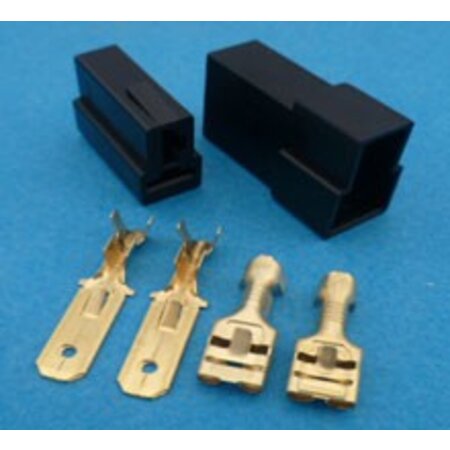 MC2TB connector 2 polig zwart