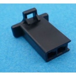 HCF2B 2 polig zwart 10 stuks