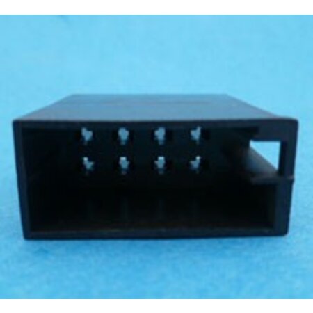 ISO8-BLK  voedings contra connector