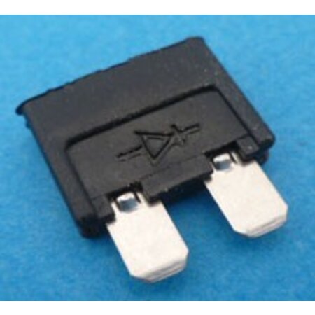 diode 1N4007 in steekzekeringbehuizing