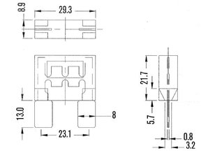 maxi zekering 60A MAF60