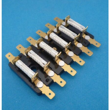 PFB06-V 6-voudig voor keramische zekeringen
