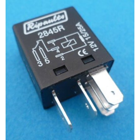 2845R 12V 15/25A wisselkontakt en weerstand