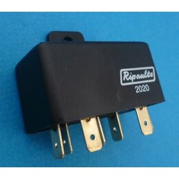 2020 dubbel relais 12V - 30A maakkontakt