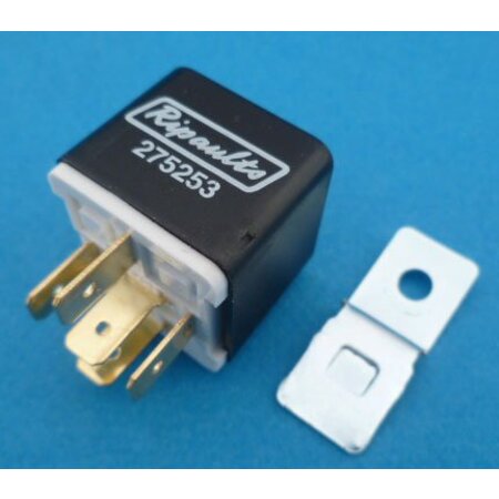 275253 relais wissel met weerstand