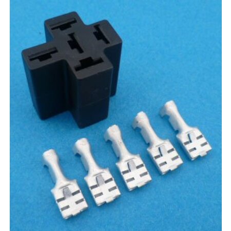 RELH007B relaisvoet 5 polig