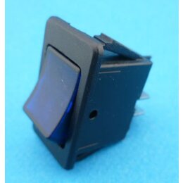 E632 aan/uit verlicht blauw