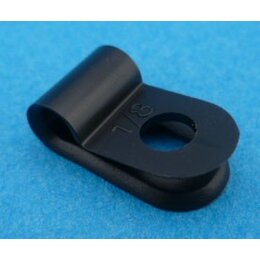 X0 3.2 mm 1/8"  P-clip PVC