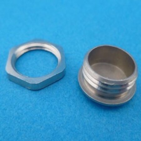 BL-PG9 blindwartel messing vernikkeld