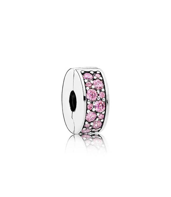 Pandora Pink Shining Elegance Spacer clip 791817PCZ