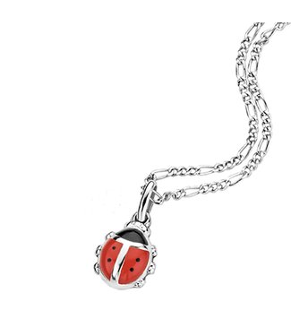 Orage Kids & Teenz ketting Lieveheersbeestje - K/4517/36