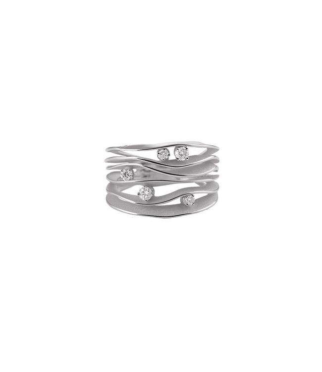 Annamaria Cammilli ring Essential Dune White GAN0914W