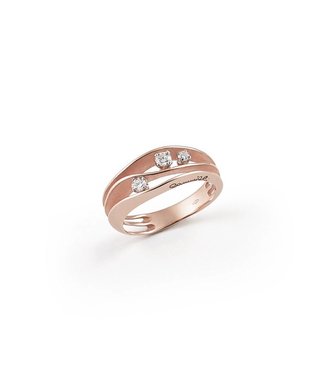 Annamaria Cammilli ring Dune pink champagne with diamonds - GAN2662P