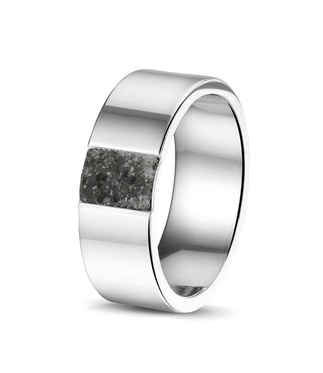 See You Gedenksieraden ring RS 008 Steel