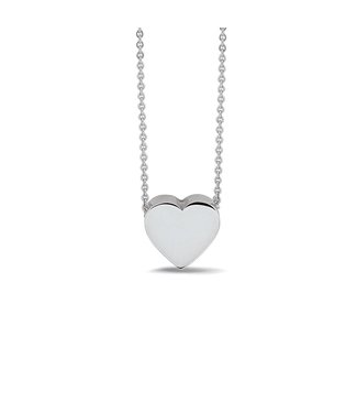 See You Gedenksieraden ketting Hart 701 S Silver