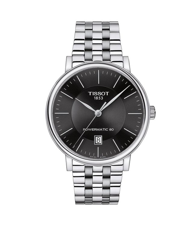 Tissot Carson Premium Powermatic 80 heren horloge T1224071105100