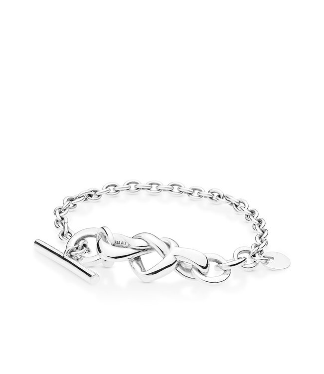 Pandora Knotted Heart bracelet 598100