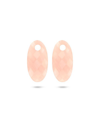 Blush oorbedels Rose Quartz 820PIQL