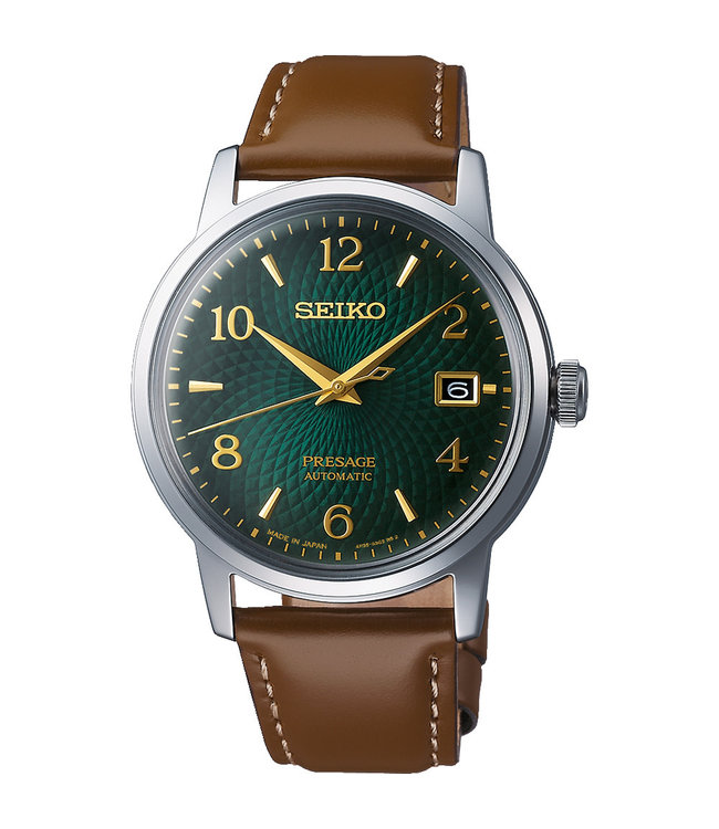 Seiko horloge heren leren band hotsell