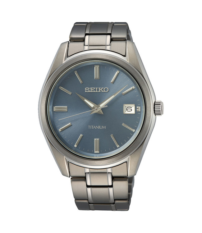 Seiko New Link Titanium heren horloge SUR371P1