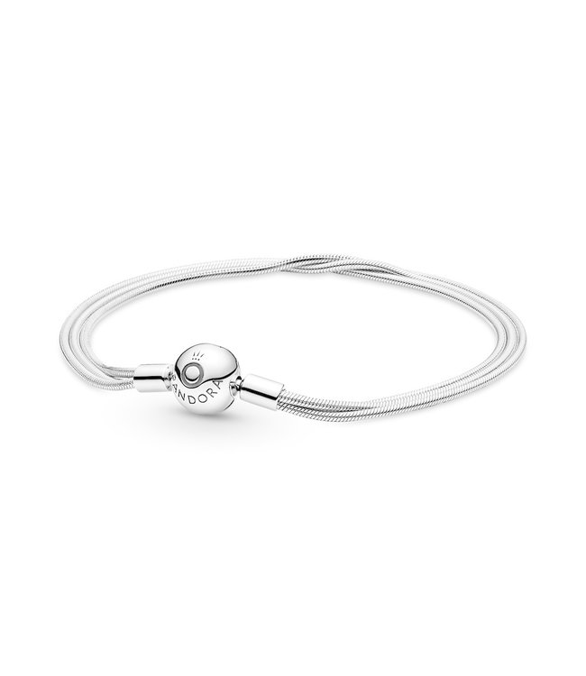 Pandora Multi Snake Chain bracelet silver 599338C00