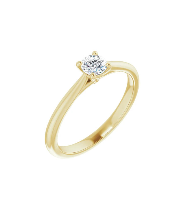 Willems Creations Guillaume Solitaire Ring 0.25ct - 124171-Y-25