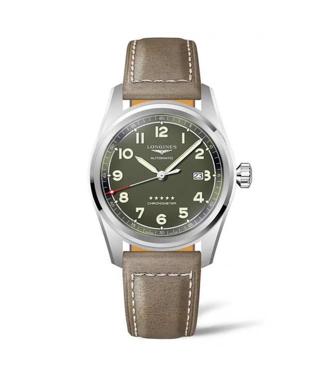 Longines Spirit green dial Automatic Chronometer heren horloge L38114032