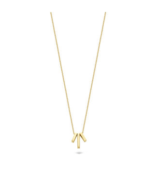 Blush ketting 14kt geelgoud 3121YGO