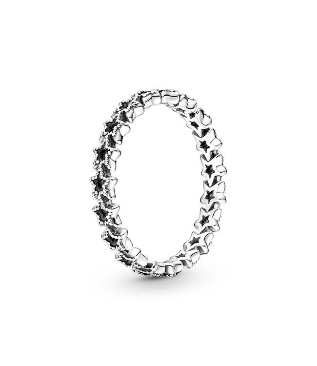 Pandora Band of Asymmetric Star ring 190029C00