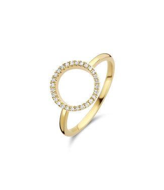 Diamanti Per Tutti Full Circle of Life ring yellow M258-3S5