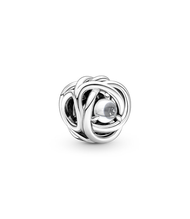 Pandora Clear Eternity Circle - Birthstone April 790064C01