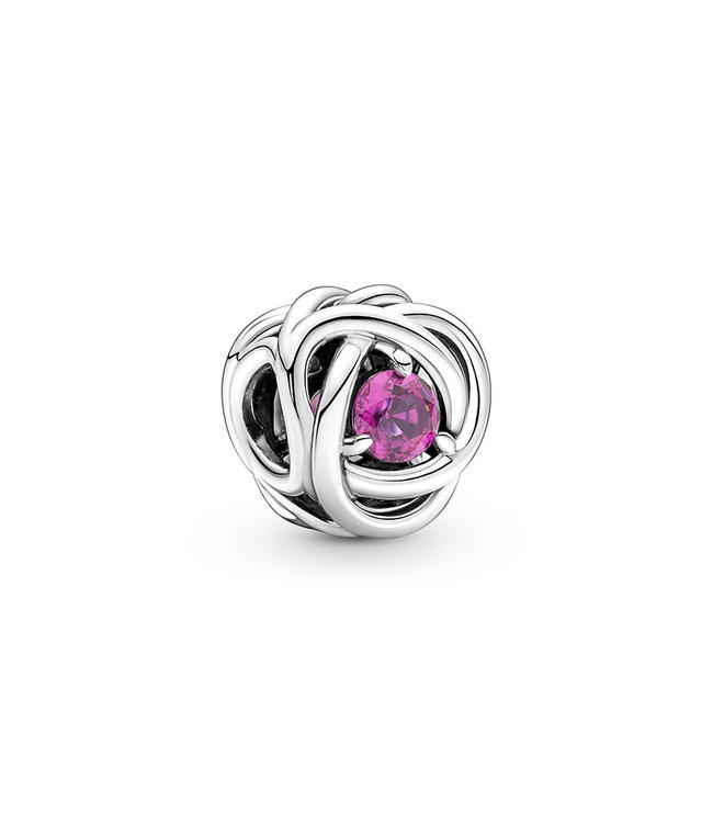 Pandora Pink Eternity Circle - Birthstone October 790065C05