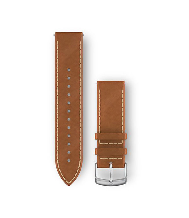 Garmin Acc, Vivomove Hr Band, Italian Tan Leather 010-12691-0A