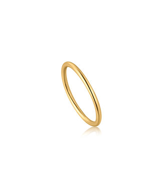 Gold Solid band ring RAU001-06YG