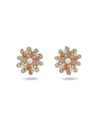 Swarovski Eternal Flower pierced earrings orange 5642872