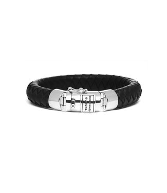 Buddha to Buddha Ben leather bracelet black 544BL