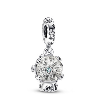 Pandora Snowflake Snowglobe dangle 792369C01