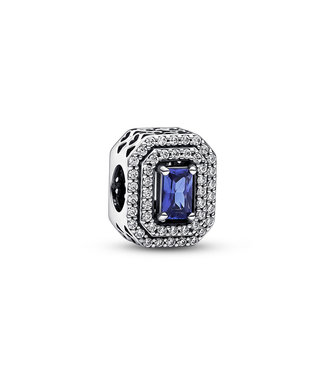 Pandora Blue Sparkling Levelled Rectangular 792385C01