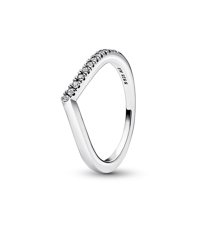 Pandora Wish Half Sparkling Timeless ring 192394C01